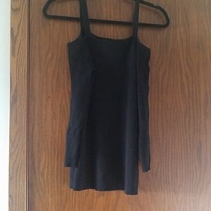 Express cold shoulder black sweater sz M